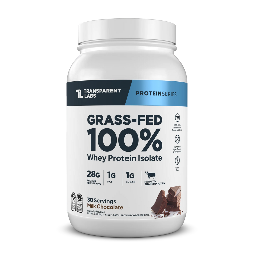 Transparent Labs - 100% Grass-fed Whey Protein Isolate
