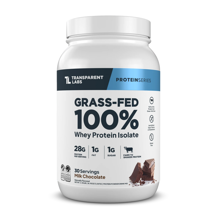 Transparent Labs - 100% Grass-fed Whey Protein Isolate