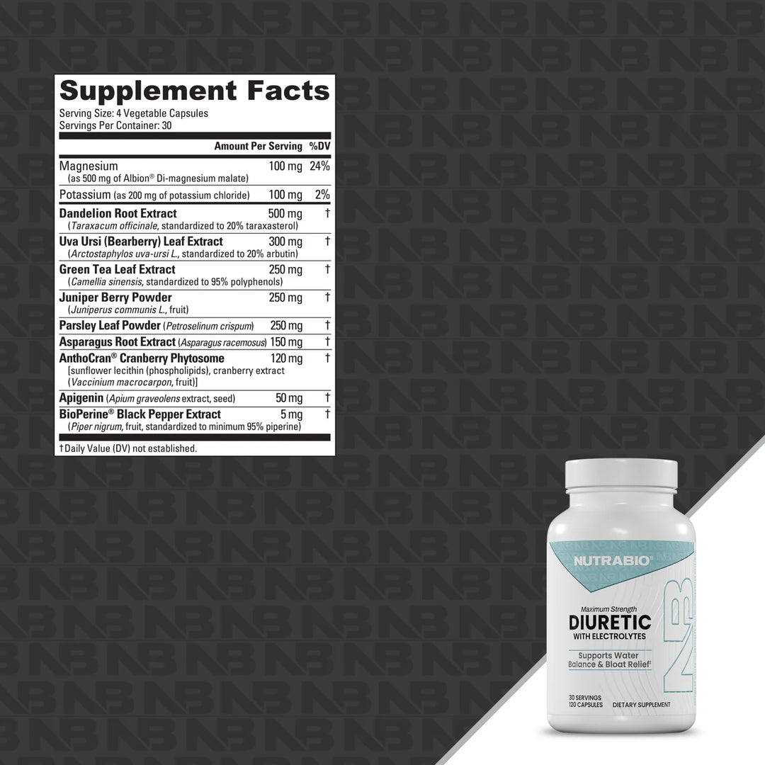 Nutrabio - Maximum Strength Diuretic
