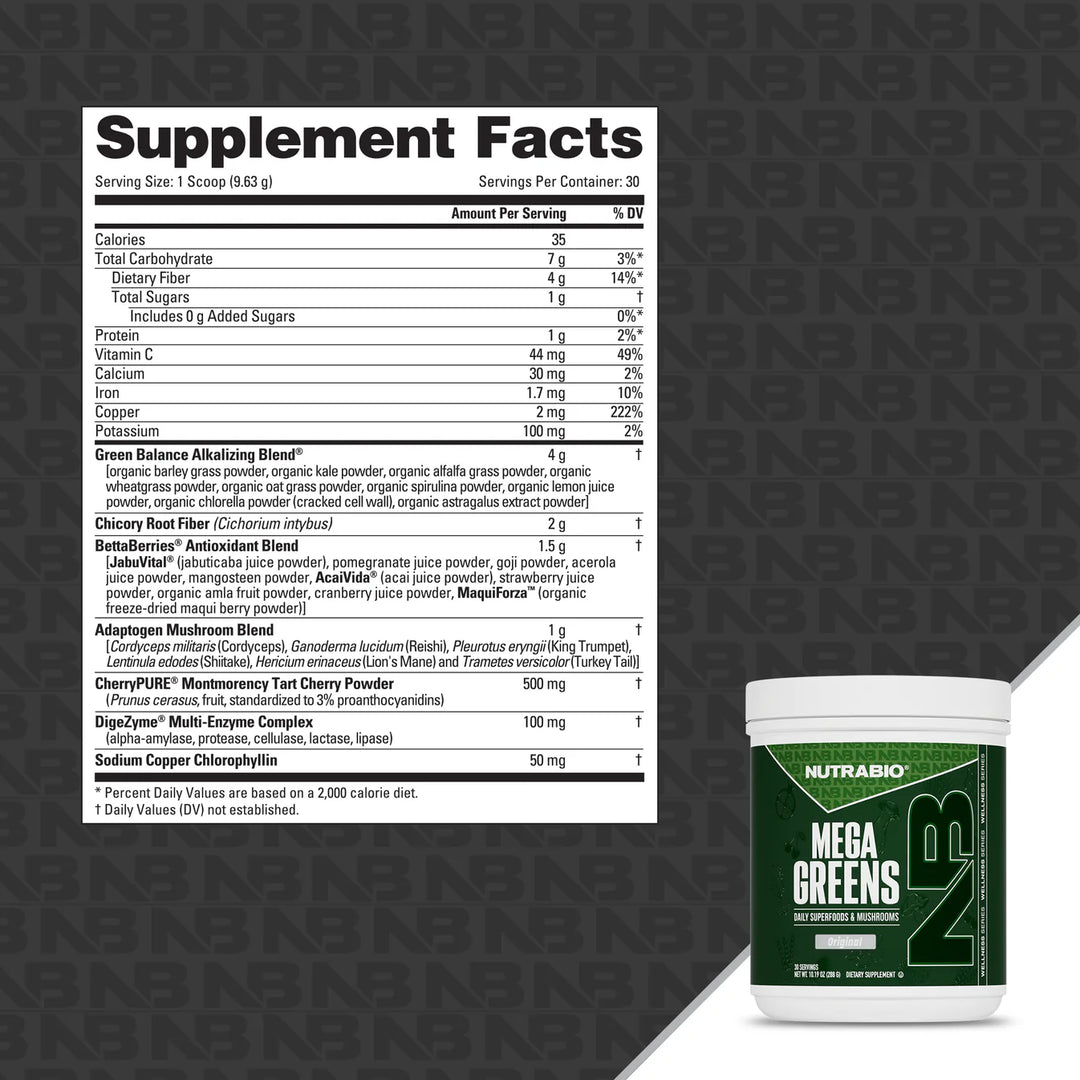 Nutrabio - Mega Greens