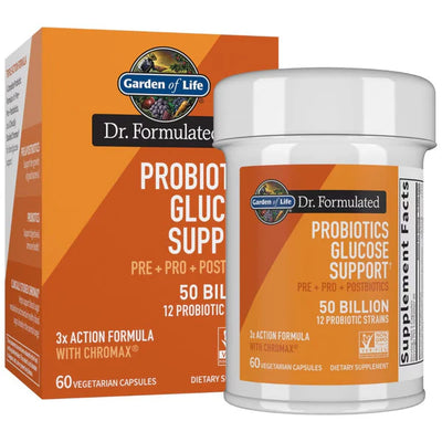 Garden of Life - Dr. Formulated Probiotics Glucose Support