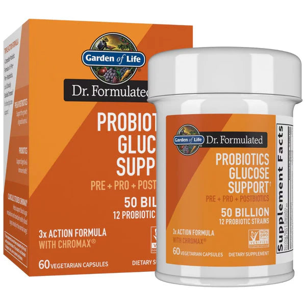 Garden of Life - Dr. Formulated Probiotics Glucose Support
