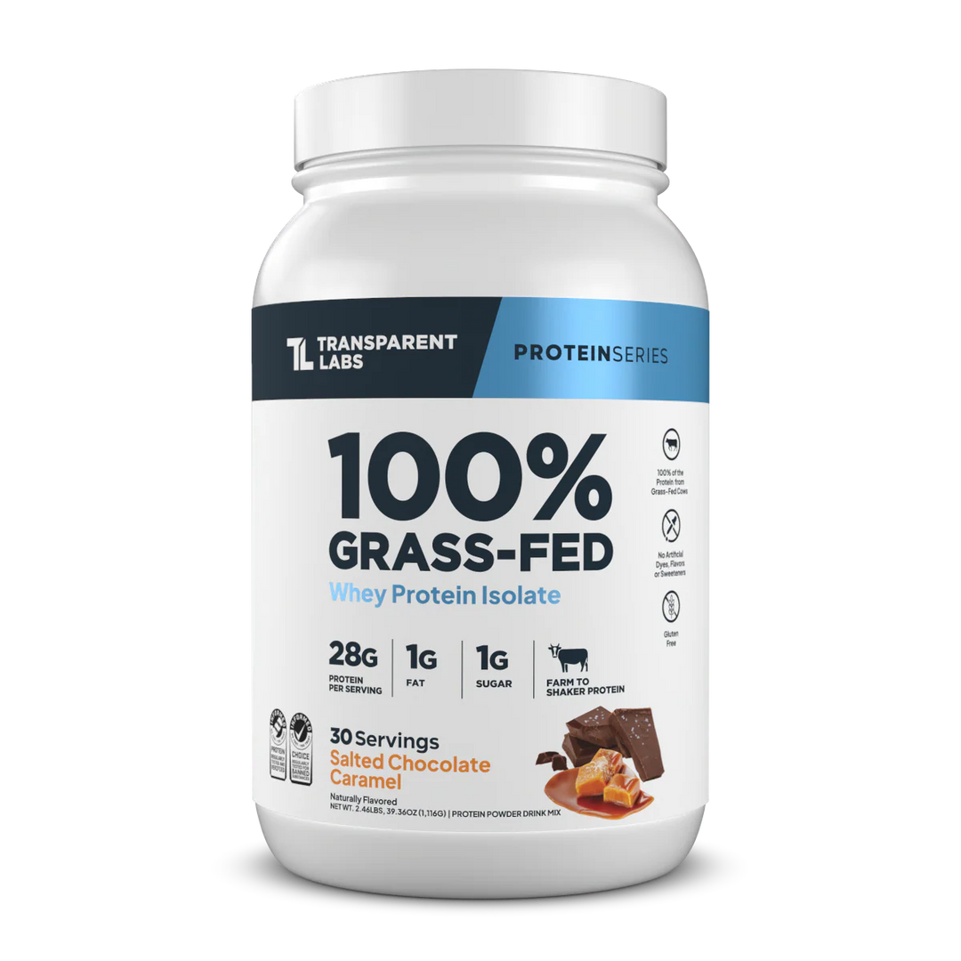 Transparent Labs - 100% Grass-fed Whey Protein Isolate
