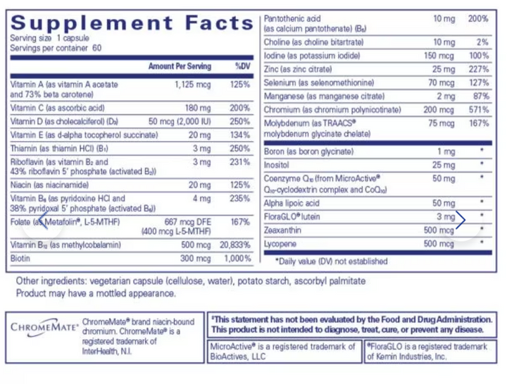 Pure Encapsulations - O.N.E Multivitamin