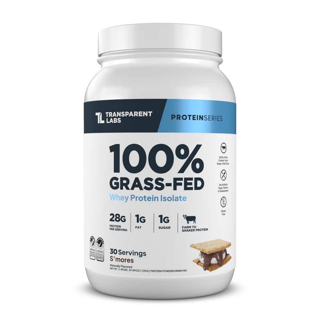 Transparent Labs - 100% Grass-fed Whey Protein Isolate