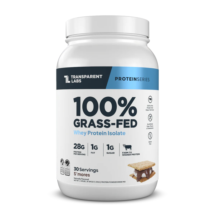 Transparent Labs - 100% Grass-fed Whey Protein Isolate