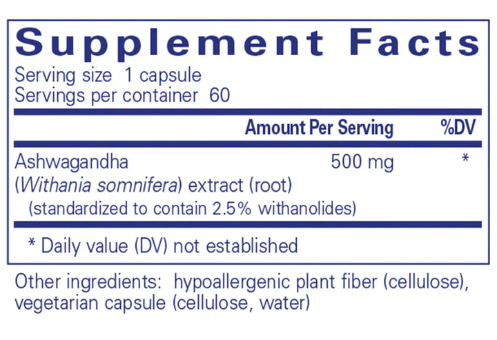 Pure Encapsulations - Ashwaganda