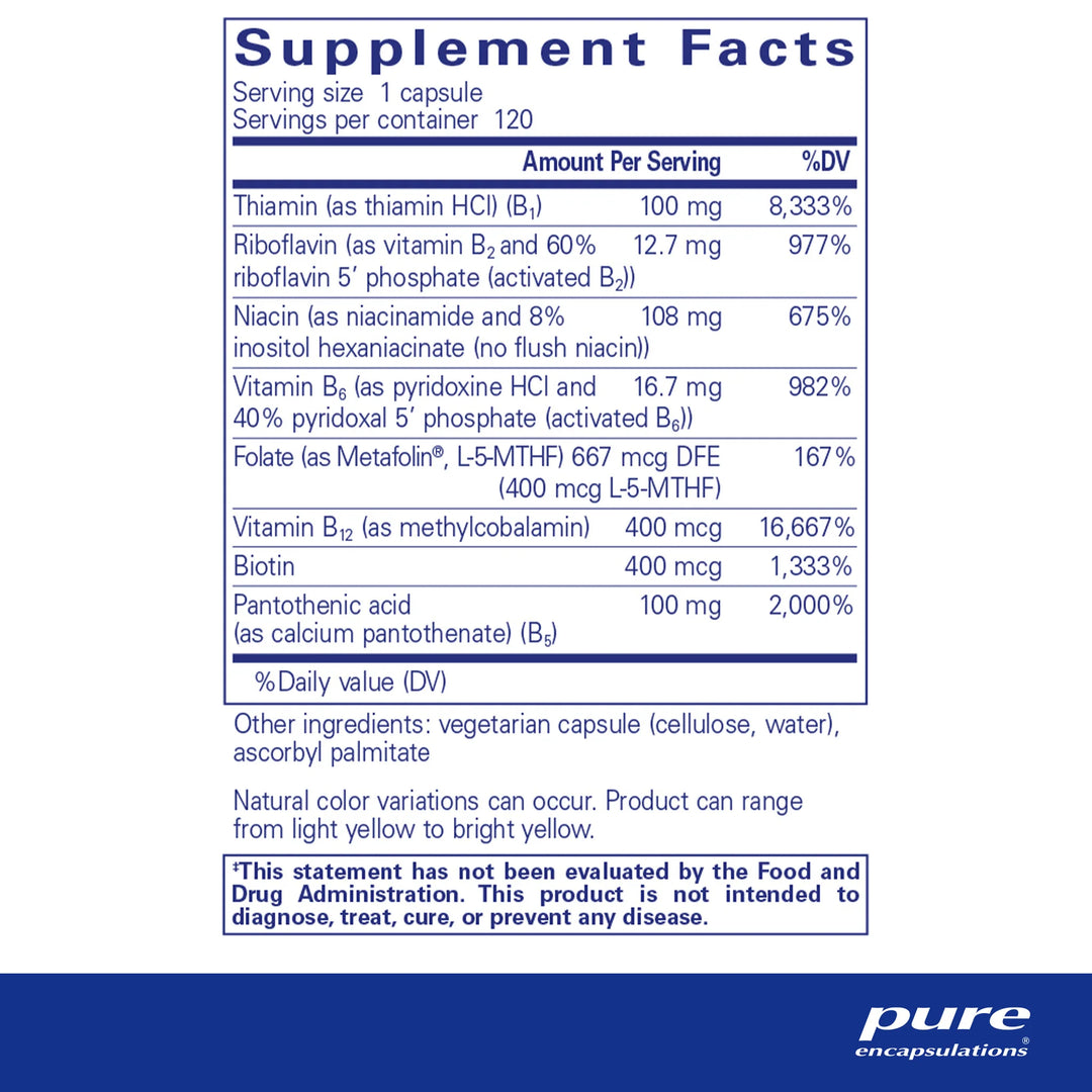 Pure Encapsulations - B-Complex Plus