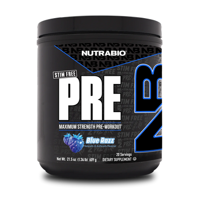 Nutrabio - PRE Workout Stim Free
