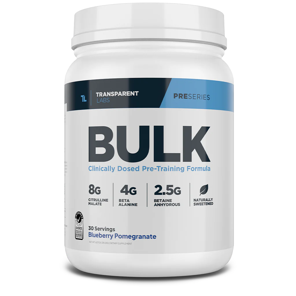 Transparent Labs - BULK
