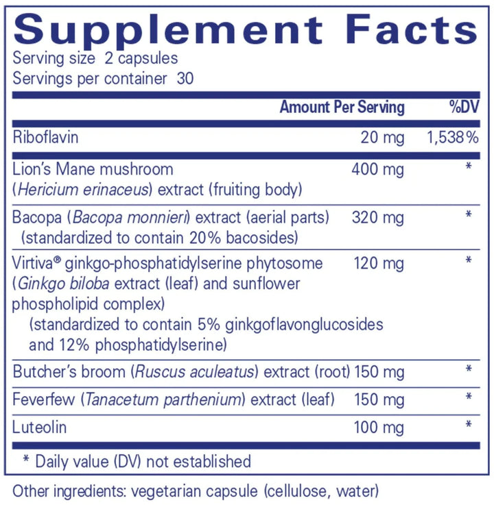 Pure Encapsulations - Brain Reset