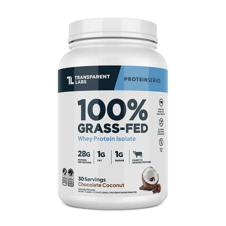 Transparent Labs - 100% Grass-fed Whey Protein Isolate