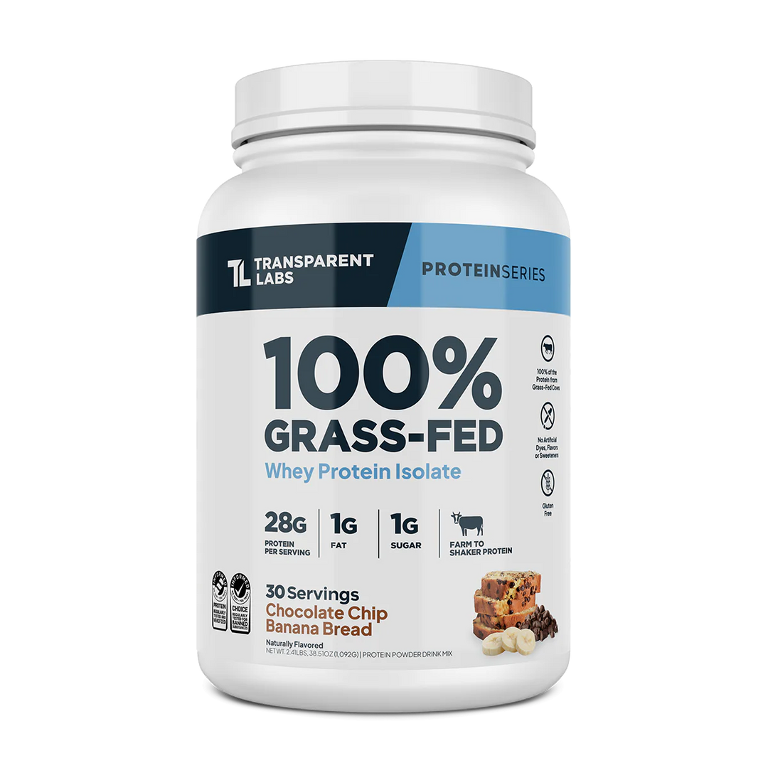 Transparent Labs - 100% Grass-fed Whey Protein Isolate