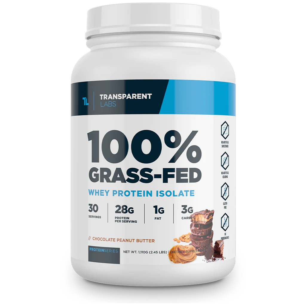Transparent Labs - 100% Grass-fed Whey Protein Isolate