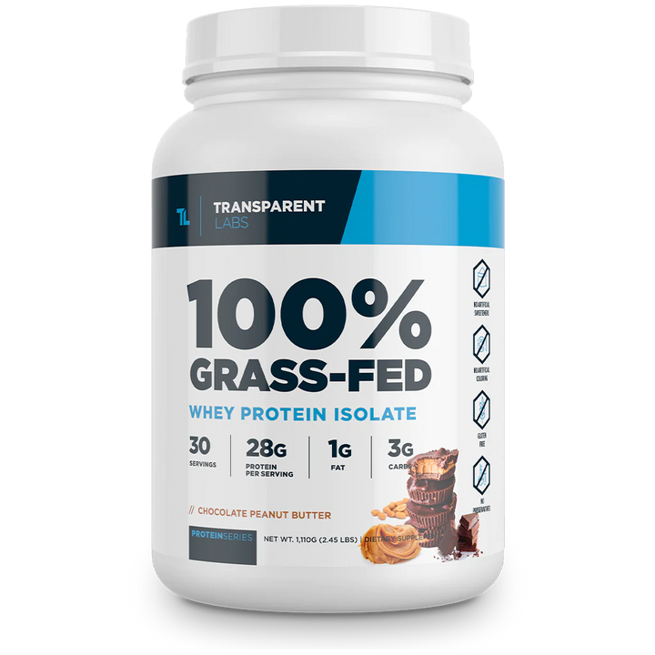Transparent Labs - 100% Grass-fed Whey Protein Isolate