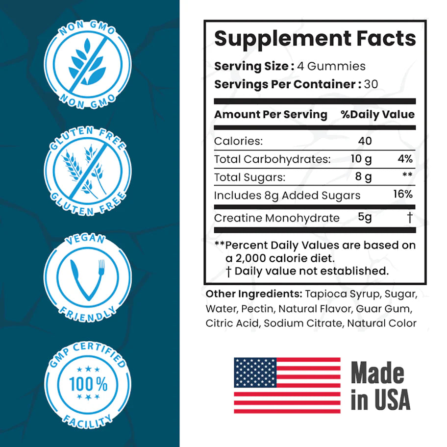 Smash - Creatine Gummies