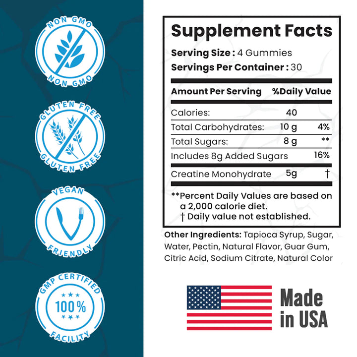 Smash - Creatine Gummies
