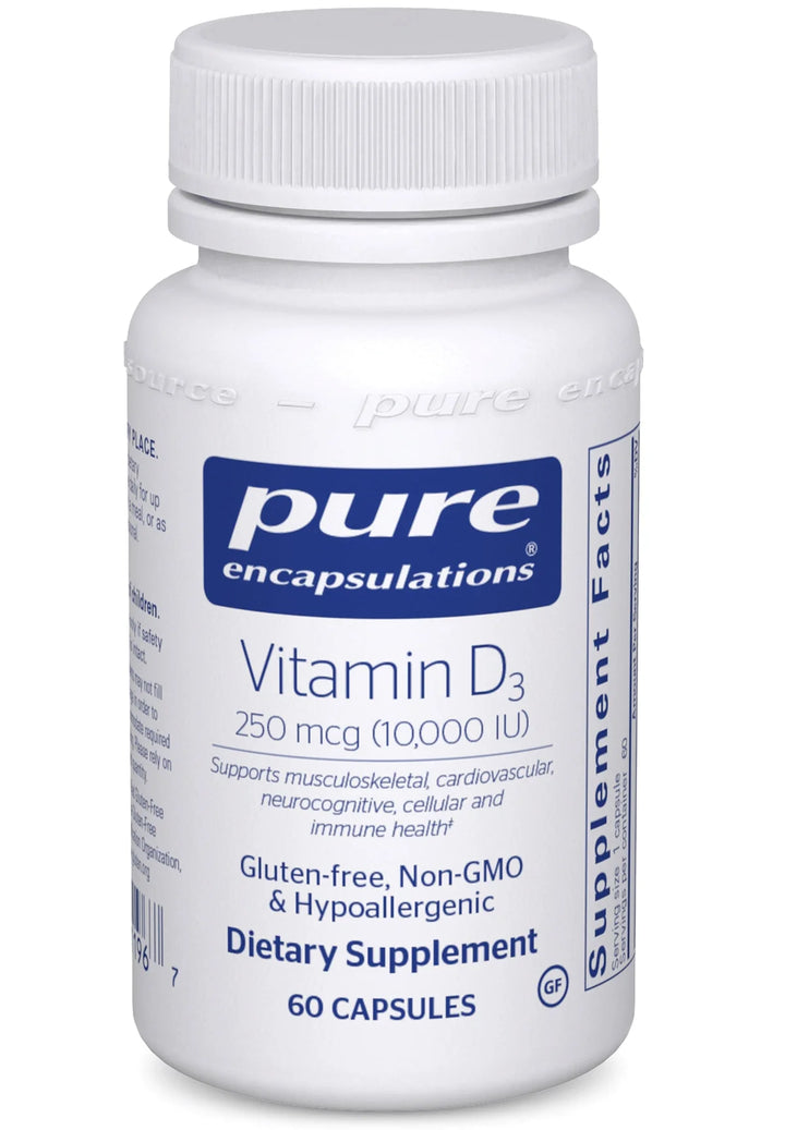 Pure Encapsulations - Vitamin D3 250mcg (10,000 IU)