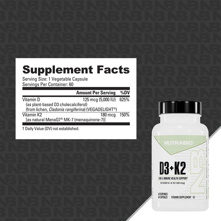 Nutrabio - D3 + K2