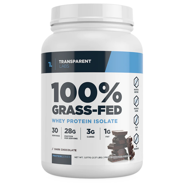 Transparent Labs - 100% Grass-fed Whey Protein Isolate