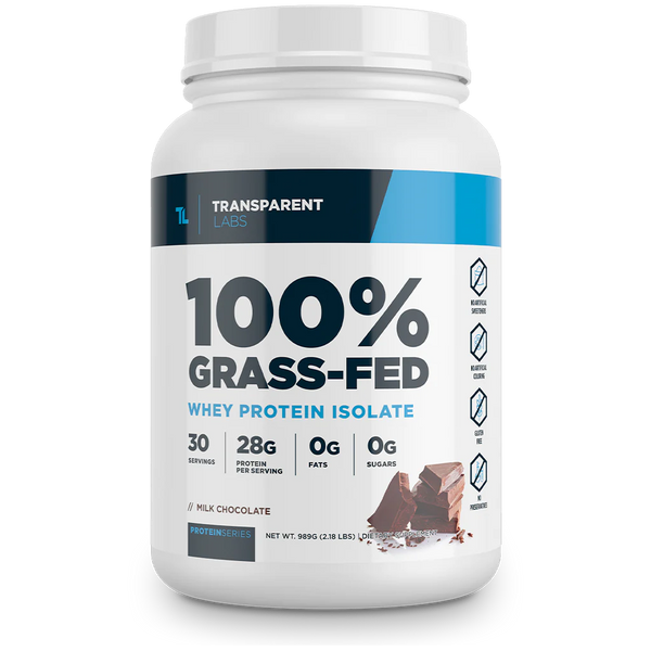 Transparent Labs - 100% Grass-fed Whey Protein Isolate