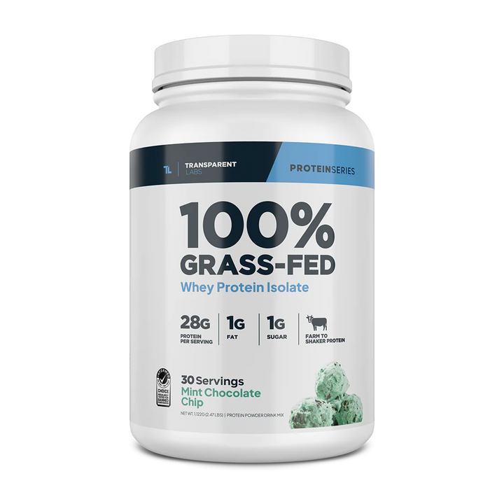 Transparent Labs - 100% Grass-fed Whey Protein Isolate