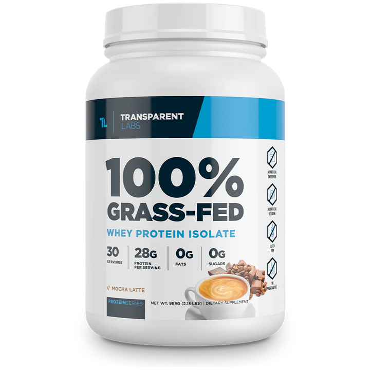 Transparent Labs - 100% Grass-fed Whey Protein Isolate