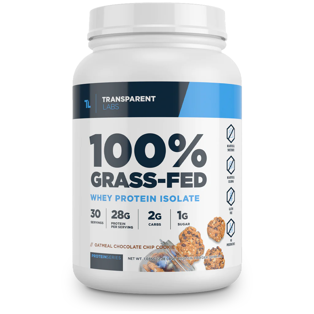 Transparent Labs - 100% Grass-fed Whey Protein Isolate