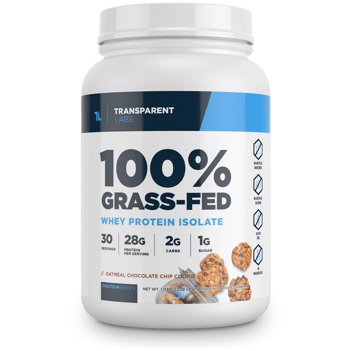 Transparent Labs - 100% Grass-fed Whey Protein Isolate