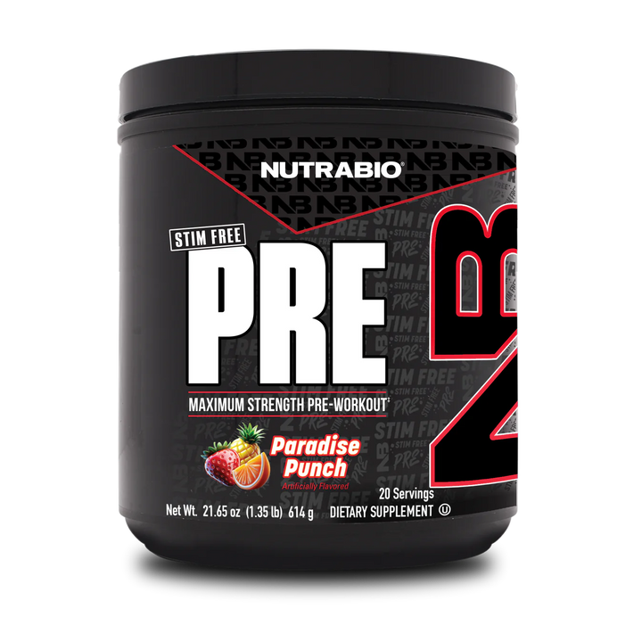 Nutrabio - PRE Workout Stim Free