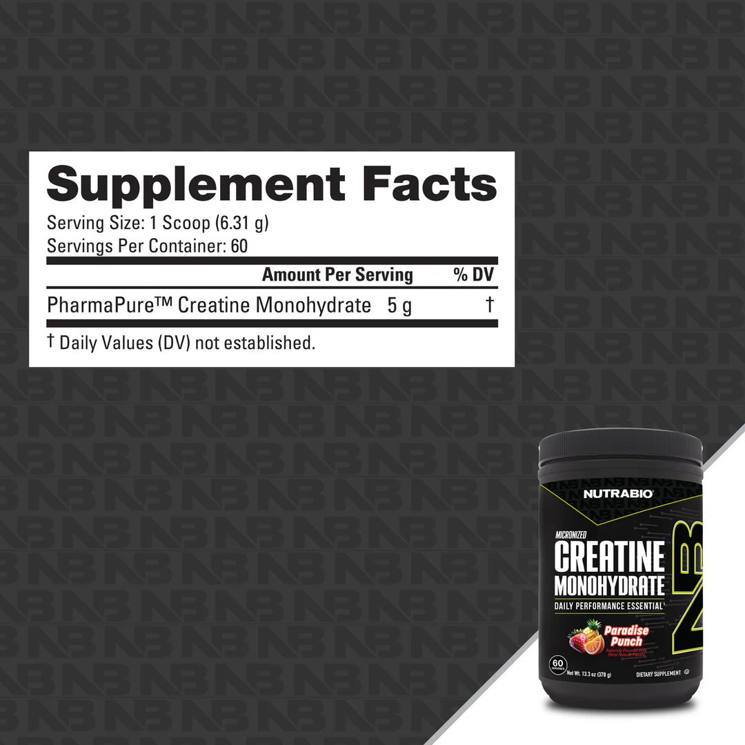 Nutrabio- Flavored Creatine
