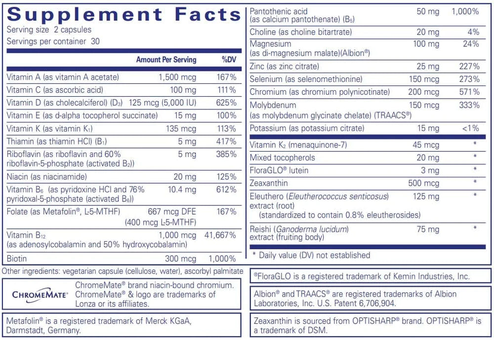 Pure Encapsulations - PureResponse Multivitamin