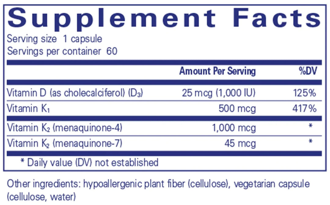 Pure Encapsulations - Synergy K