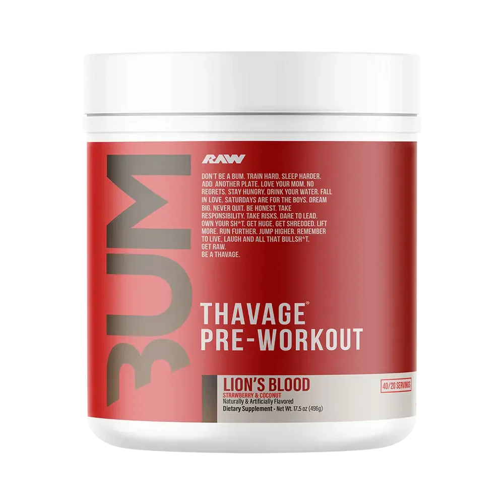 Raw - Thavage Pre-Workout