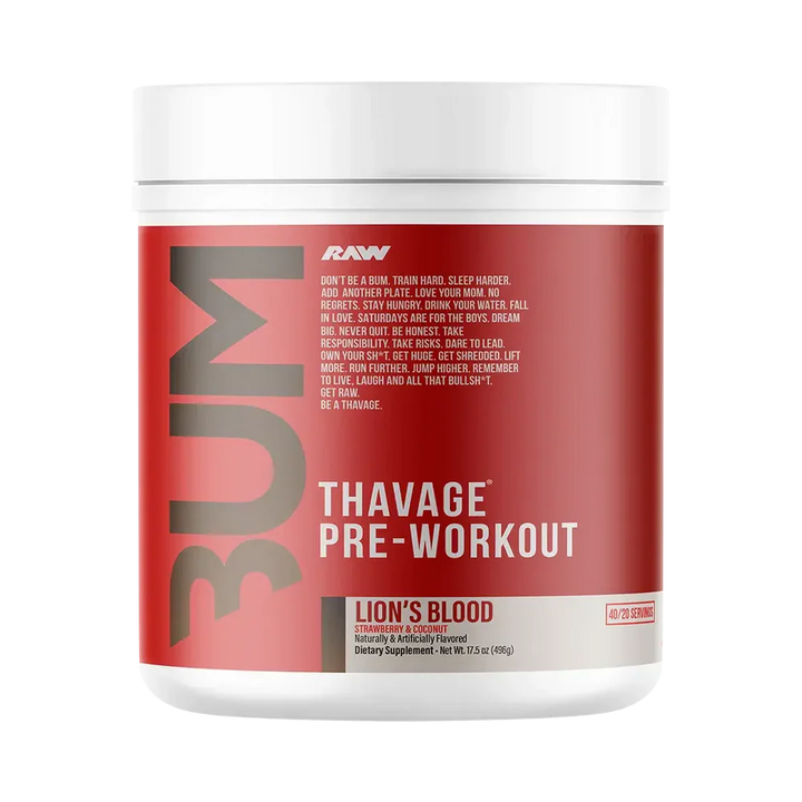 Raw - Thavage Pre-Workout
