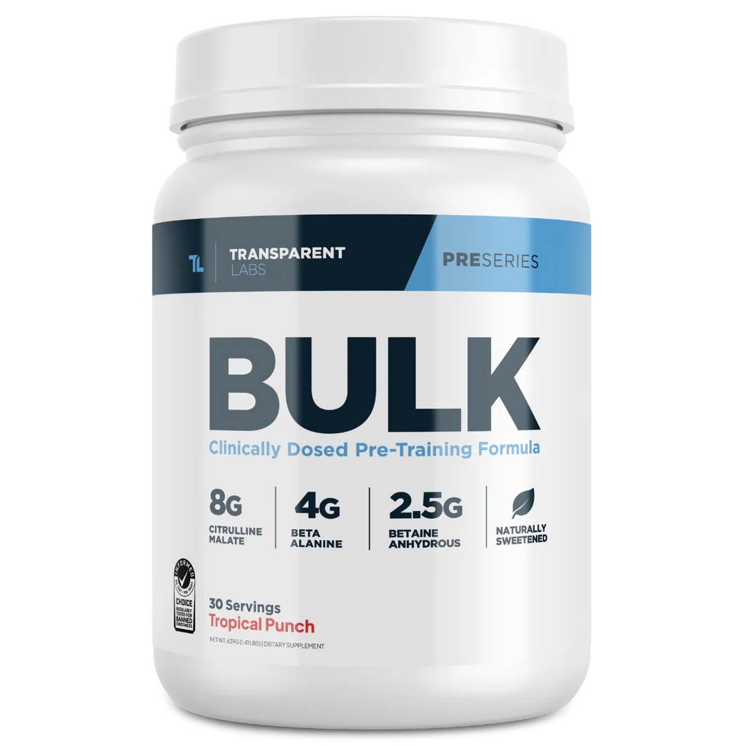 Transparent Labs - BULK