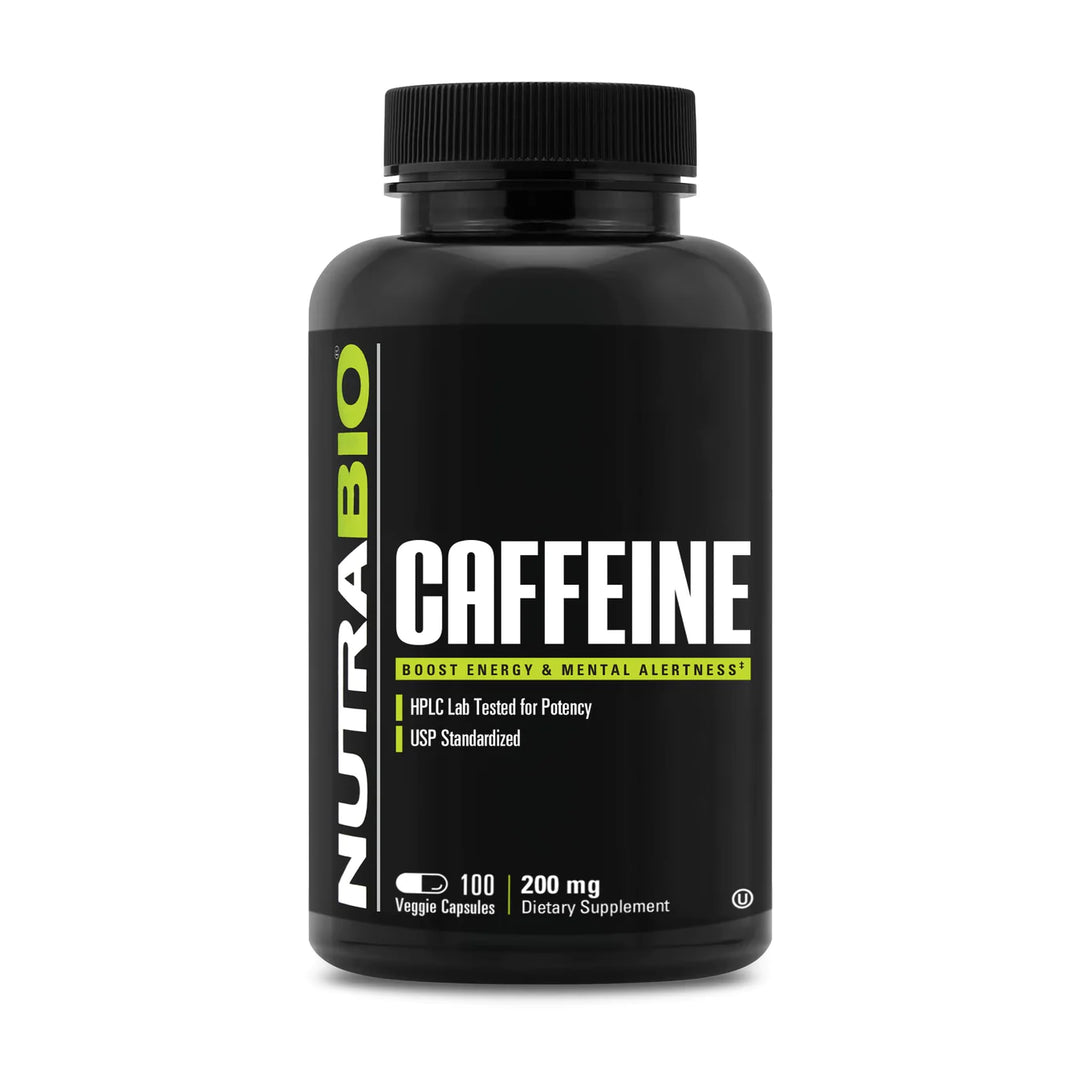 Nutrabio - Caffeine 200mg