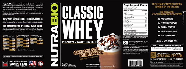 Nutrabio - Classic Whey