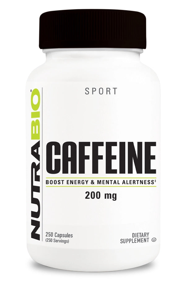 Nutrabio - Caffeine 200mg