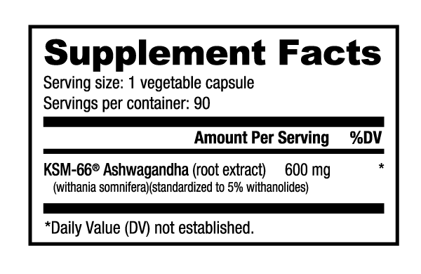 Nutrabio - Ashwaganda