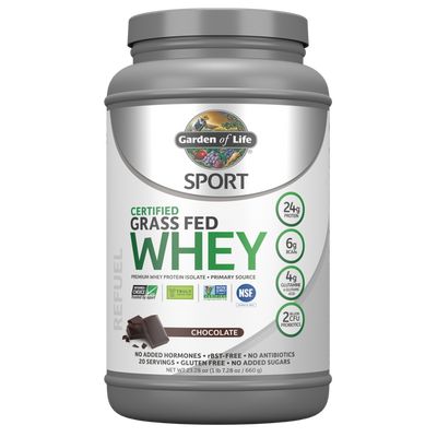 Garden of Life - Grass Fed Whey Sport