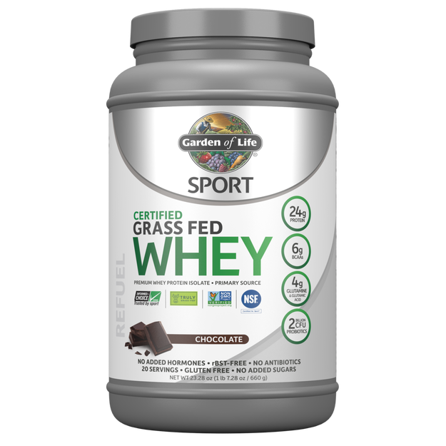 Garden of Life - Grass Fed Whey Sport