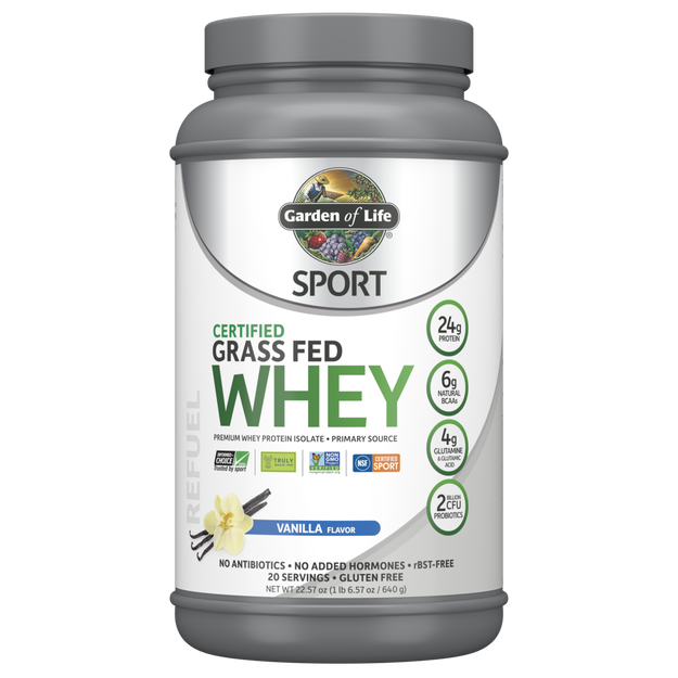 Garden of Life - Grass Fed Whey Sport