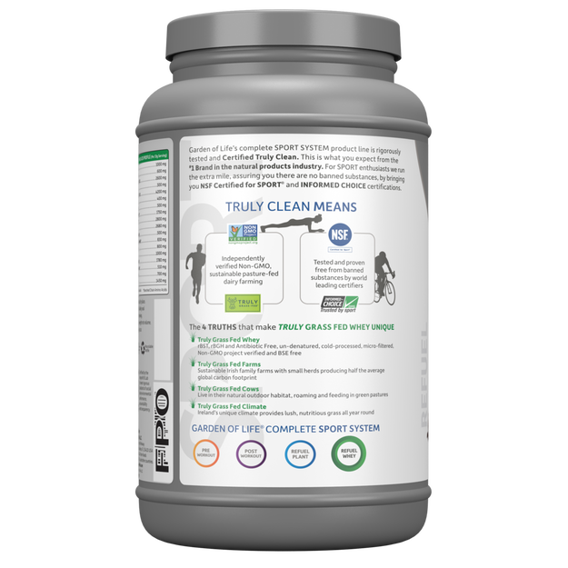 Garden of Life - Grass Fed Whey Sport