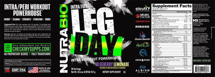 Nutrabio - Leg Day