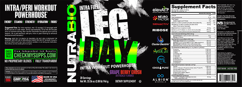 Nutrabio - Leg Day