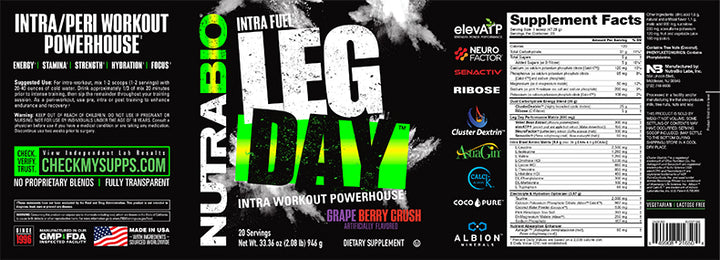Nutrabio - Leg Day