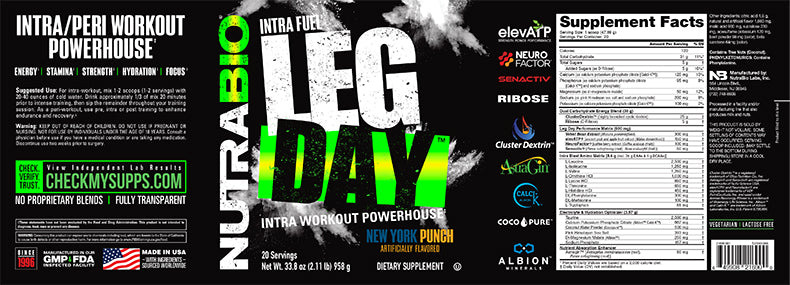 Nutrabio - Leg Day