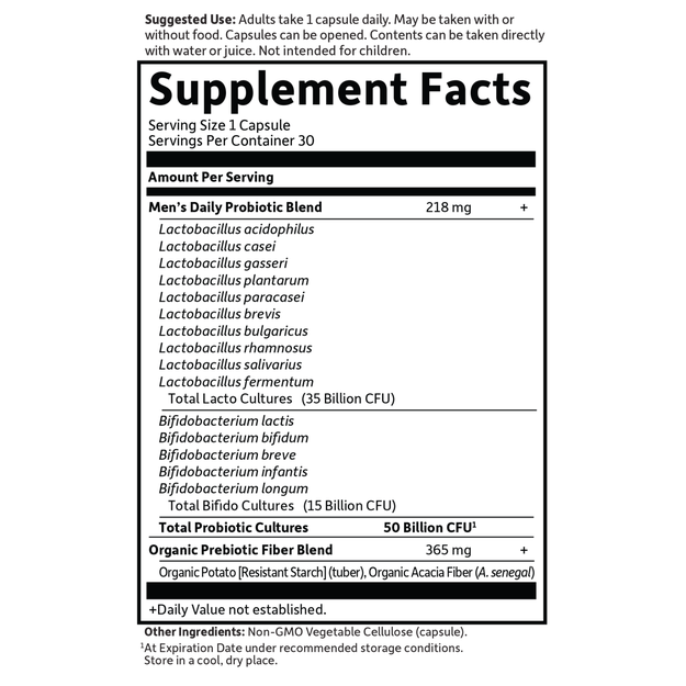 Garden of Life - Dr. Formulated Probiotics Once Daily Men&