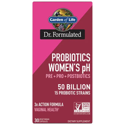 Garden of Life - Dr. Formulated Probiotic Womens pH 50B 30ct Capsules